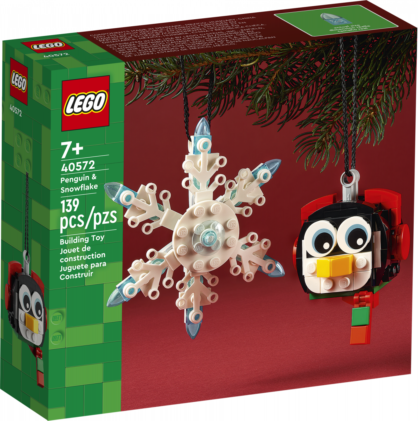 Pinguïn en sneeuwvlok — Afbeelding 2