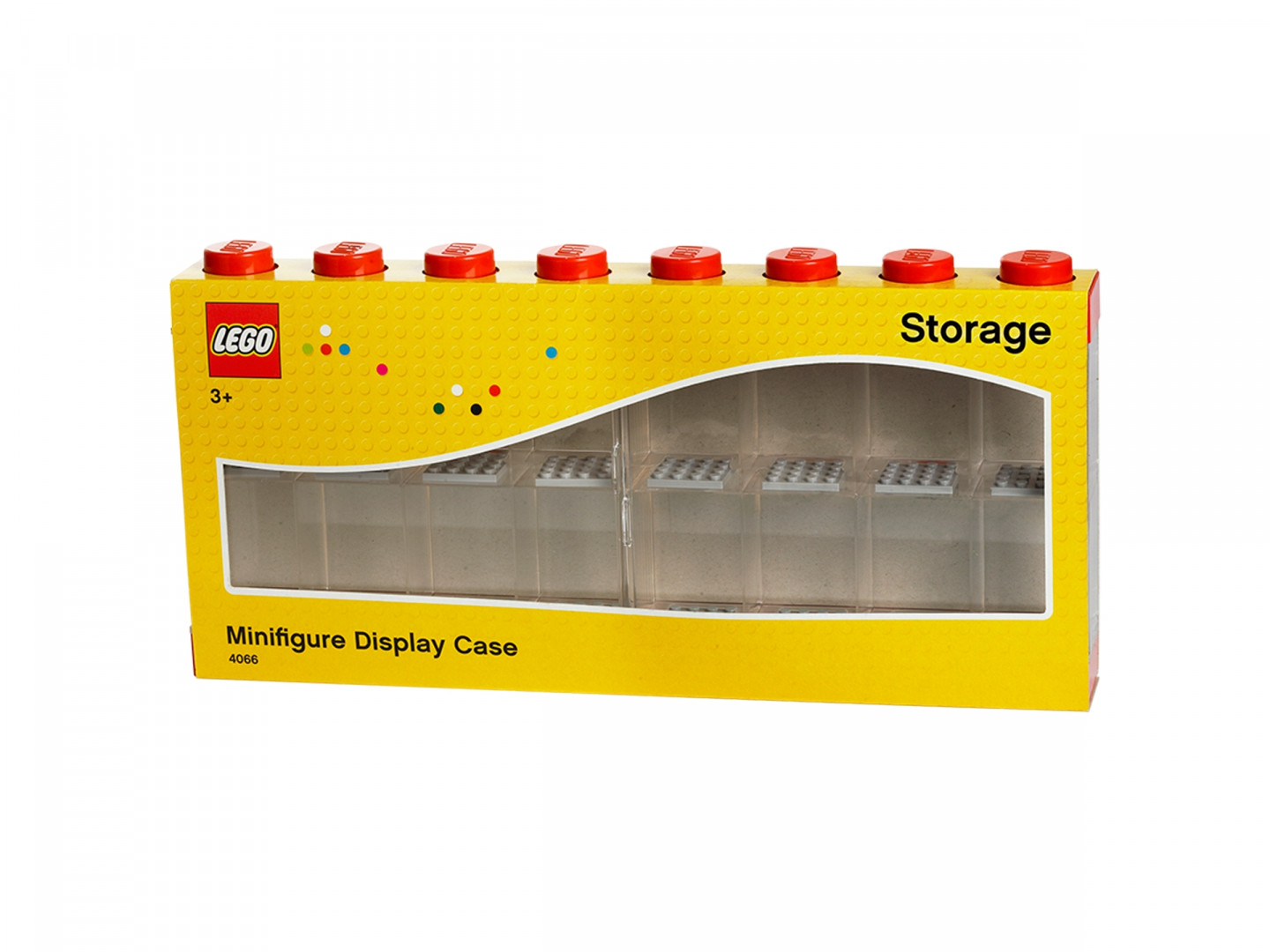 Displaydoos voor 16 minifiguren – rood — Afbeelding 2