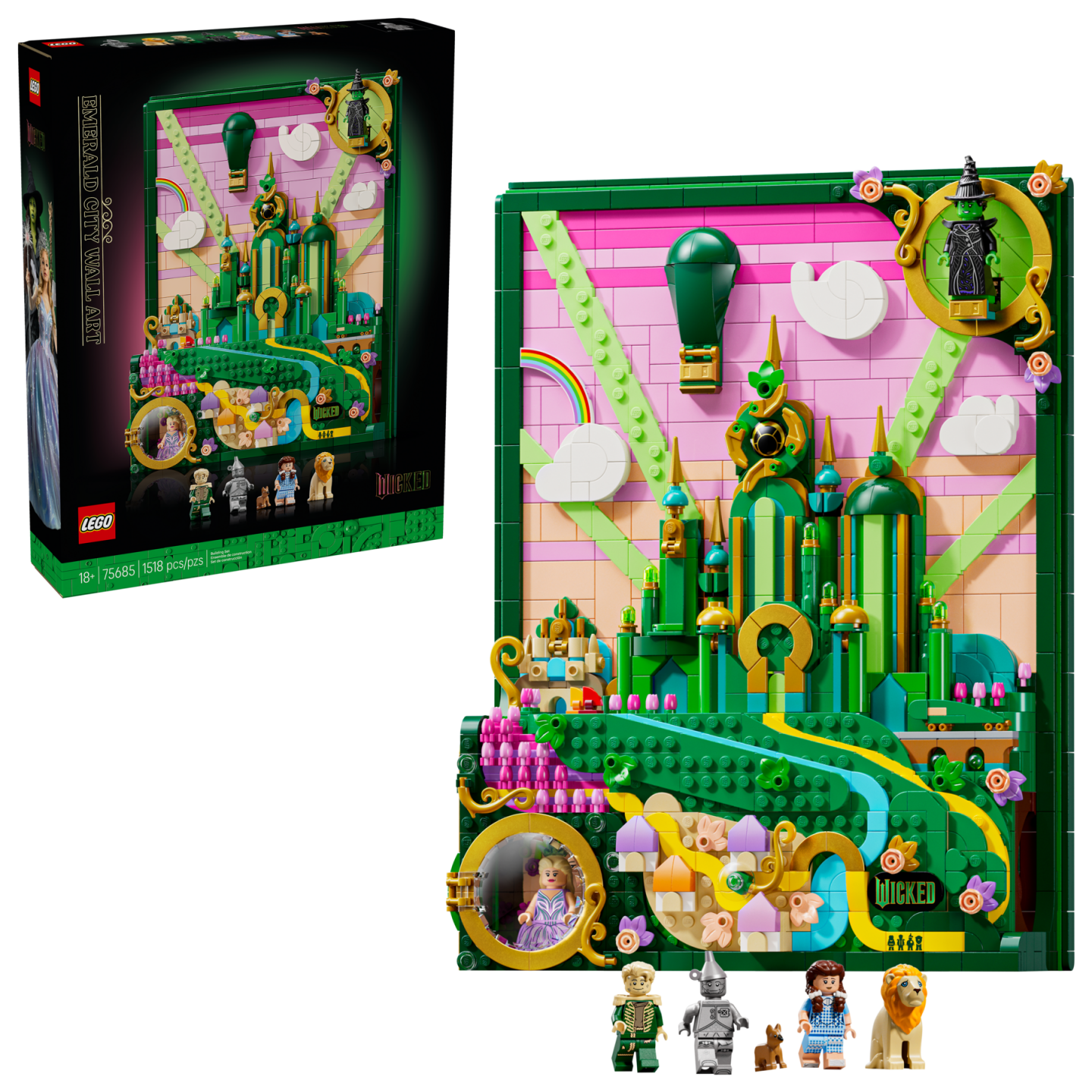 Emerald City muurkunst — Afbeelding 2
