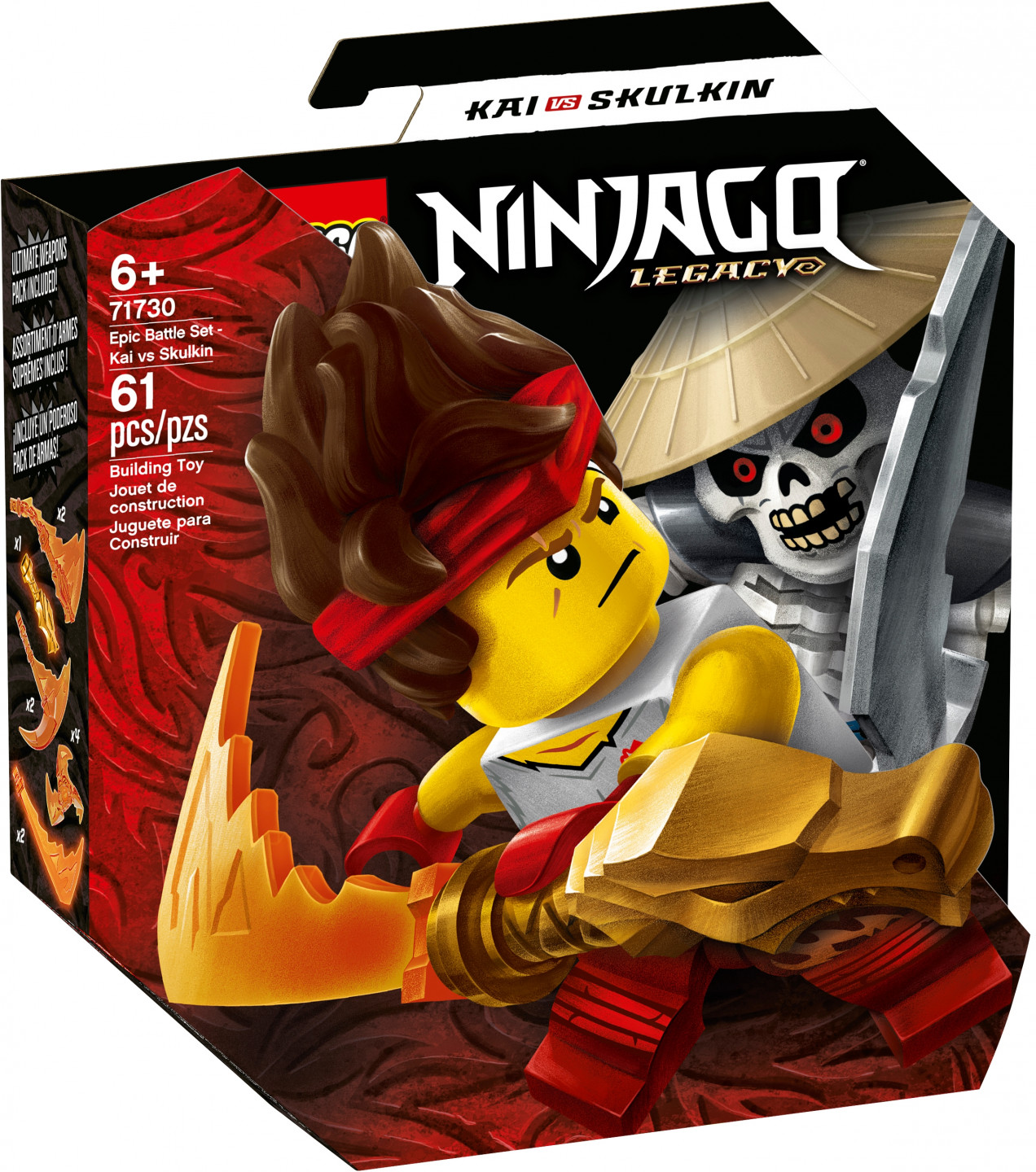 Epische Strijd set - Kai tegen Skulkin — Afbeelding 2