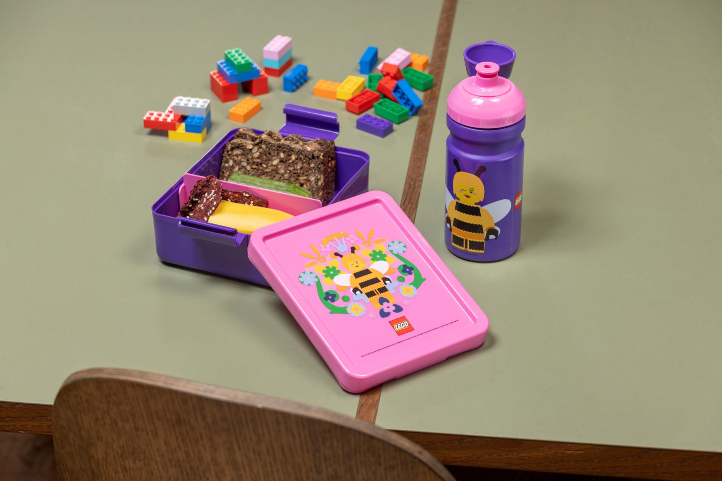 Bijenmeisje lunchset — Afbeelding 3