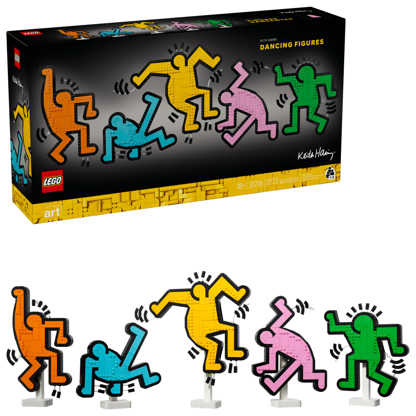 Keith Haring — tańczące postacie — Image 2