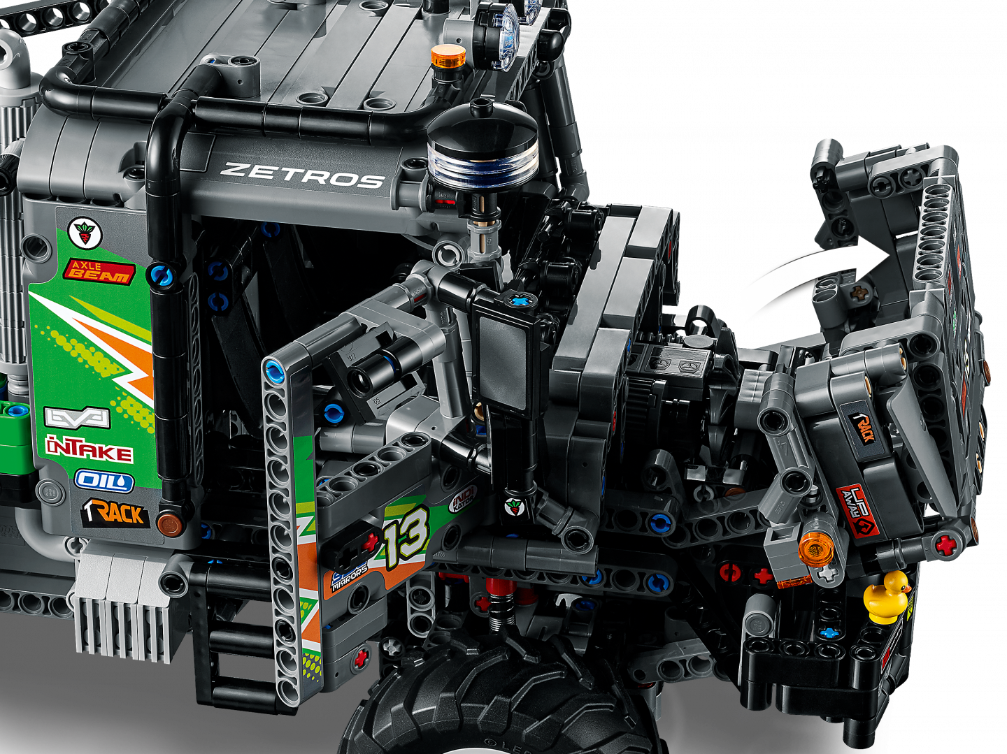 Technic 4x4 Mercedes-Benz Zetros Trial Truck — Afbeelding 8