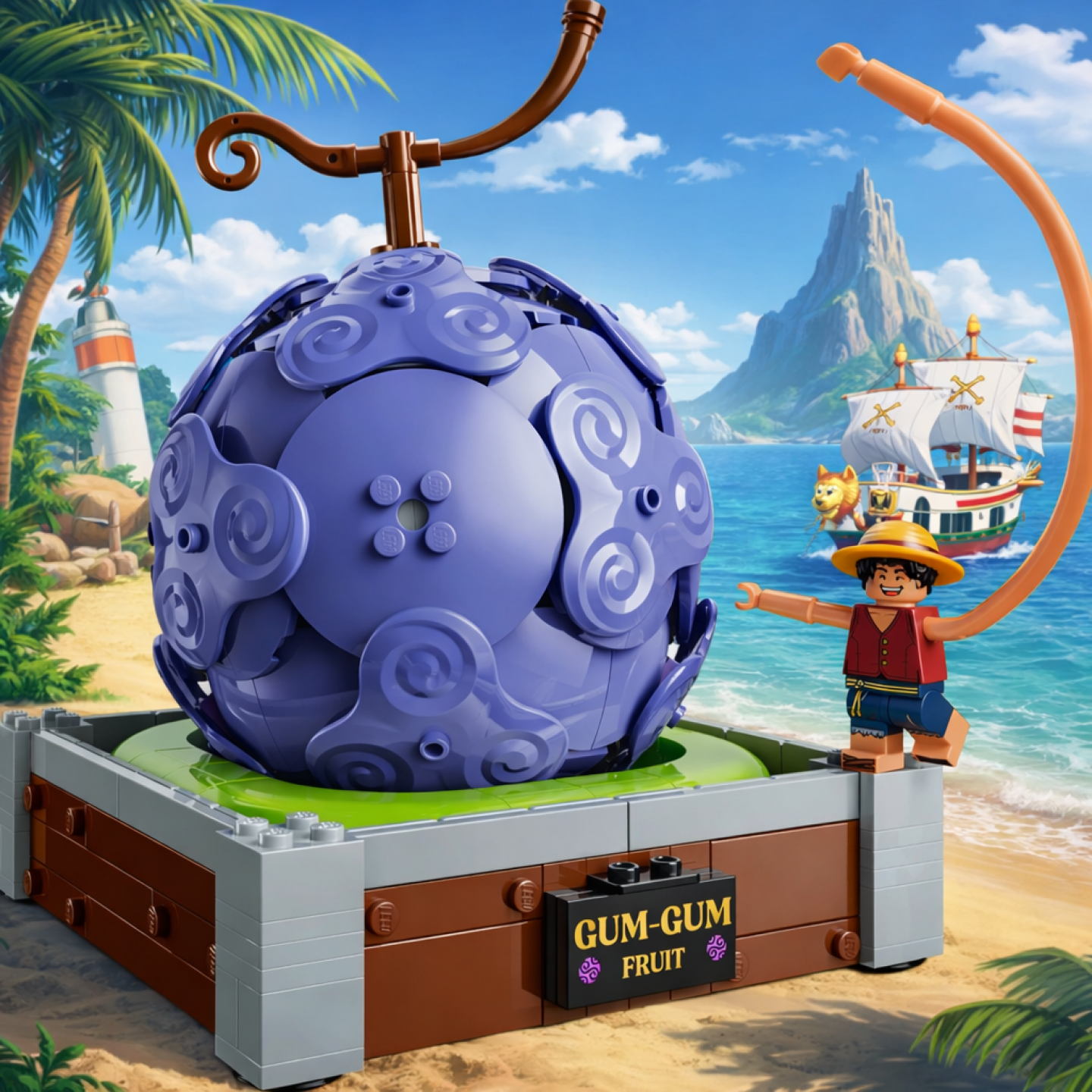 LEGO One Piece 75647 Gum-Gum Fruit nu beschikbaar als pre-order