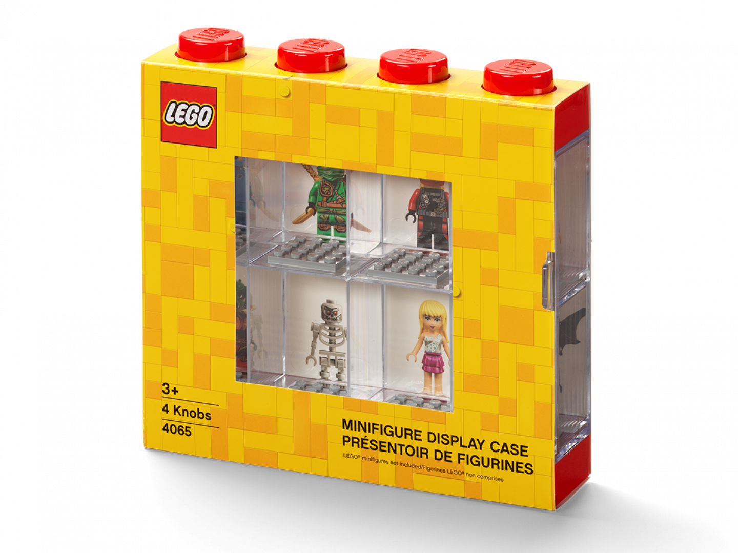 Displaydoos voor 8 minifiguren – rood — Afbeelding 2