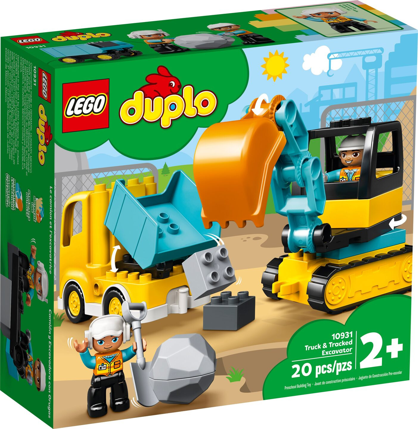 Truck & Graafmachine met rupsbanden — Afbeelding 2