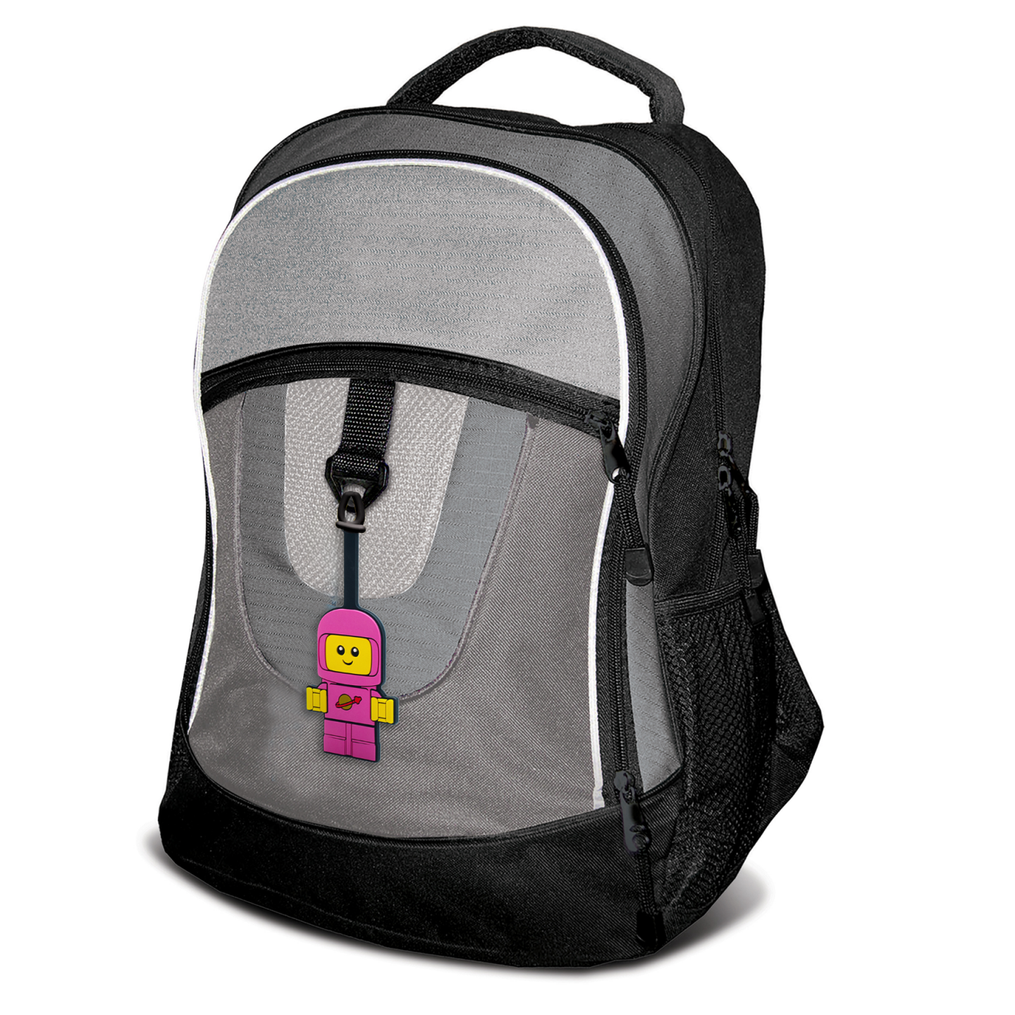 Ruimtebaby bagagelabel – roze — Afbeelding 6