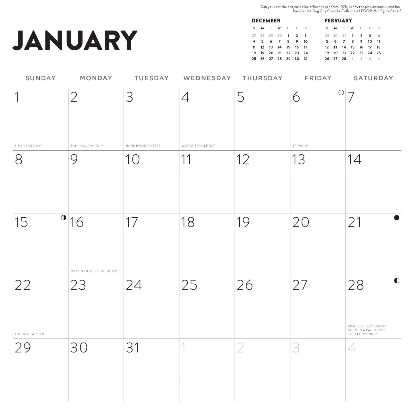 LEGO® Muurkalender 2023 — Afbeelding 3