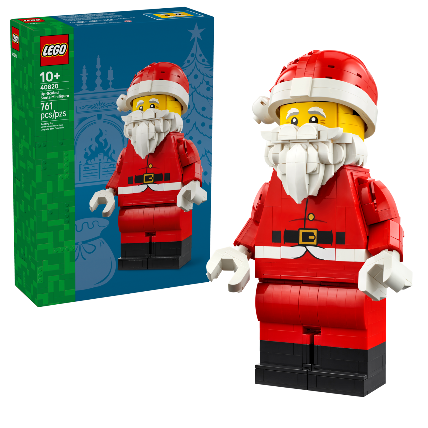 Grote minifiguur van de Kerstman — Afbeelding 2