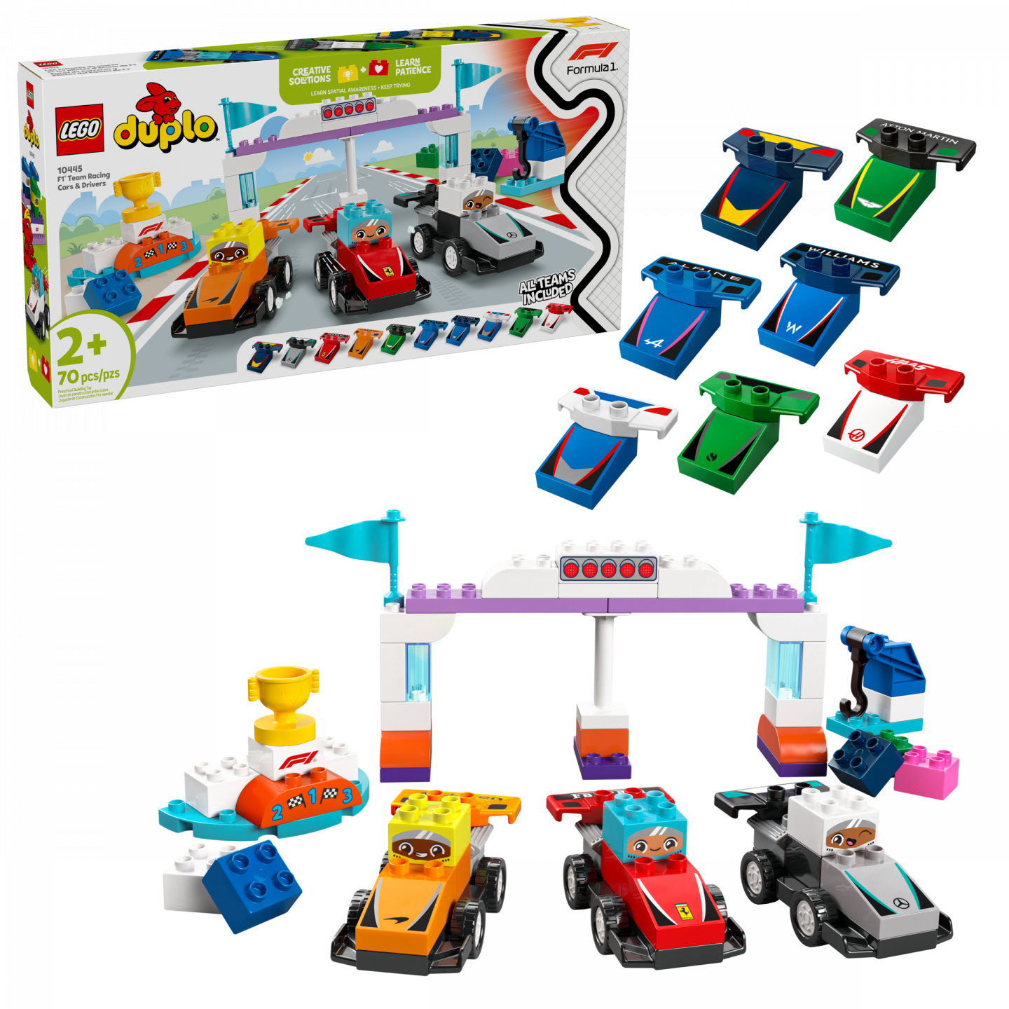 F1® team racewagens en coureurs — Afbeelding 2