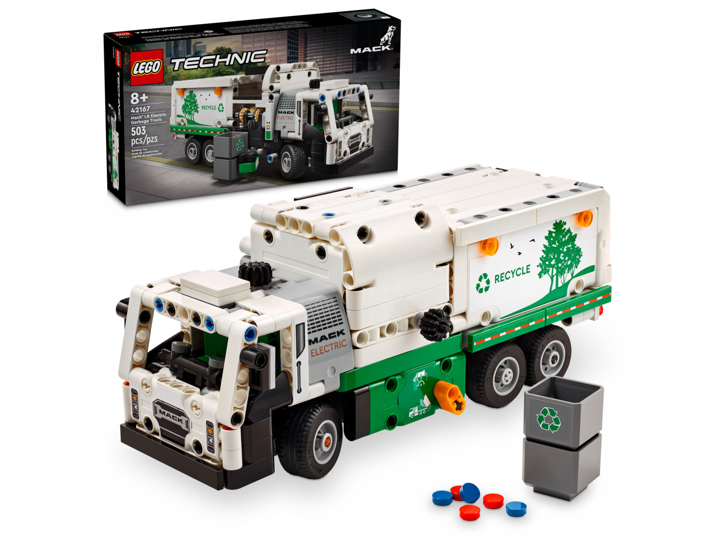 Mack® LR Electric vuilniswagen — Afbeelding 2