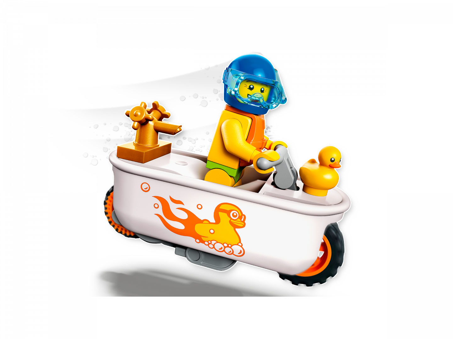 Badkuip stuntmotor — Afbeelding 3