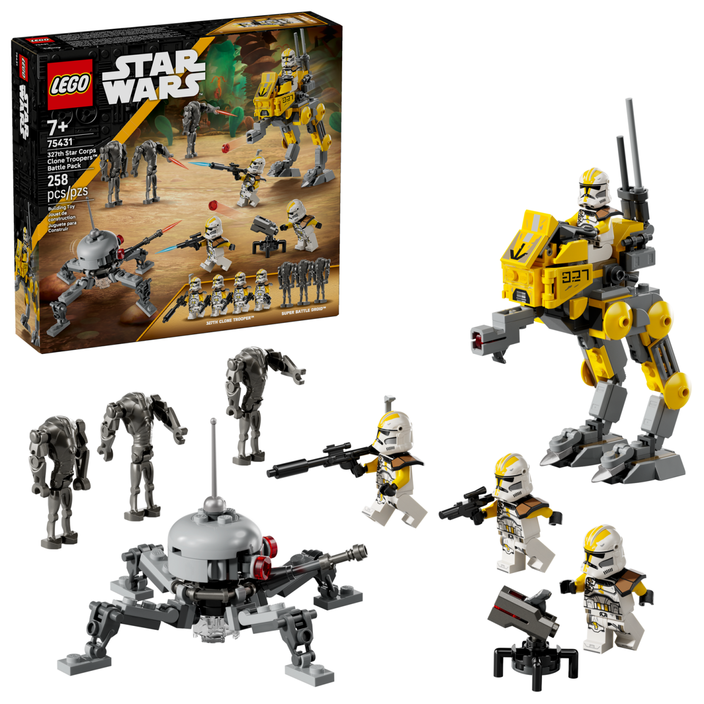 327th Star Corps Clone Troopers™ Battle Pack — Afbeelding 2