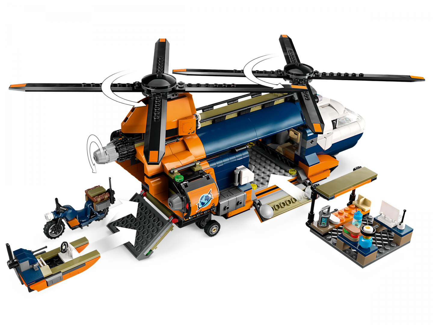 Jungleonderzoekers: helikopter bij de basis — Afbeelding 4