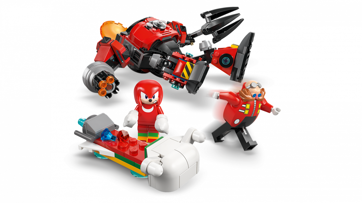 Knuckles vs. Dr. Eggman Egg Crusher mecha — Afbeelding 6