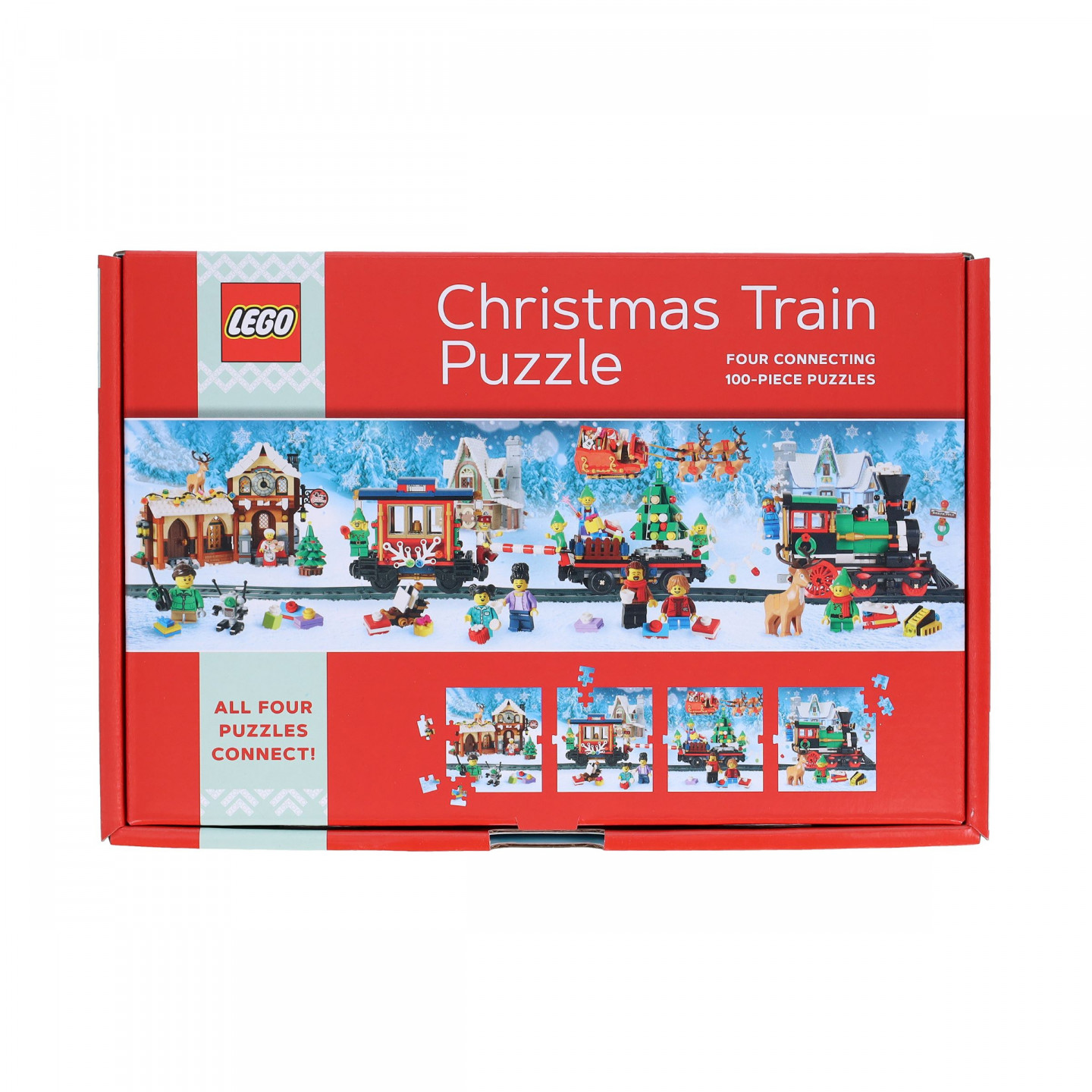 LEGO® Kersttrein puzzel — Afbeelding 4