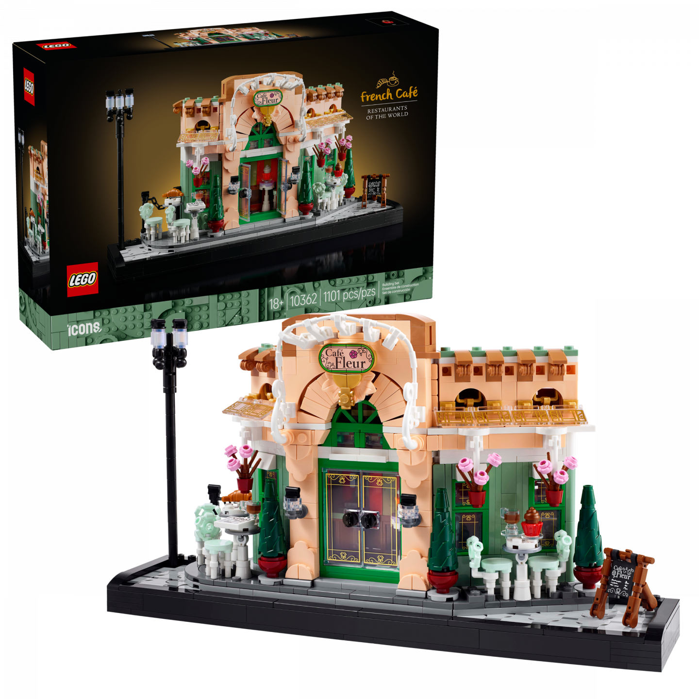 LEGO Icons 10362 French café: Officieel aangekondigd