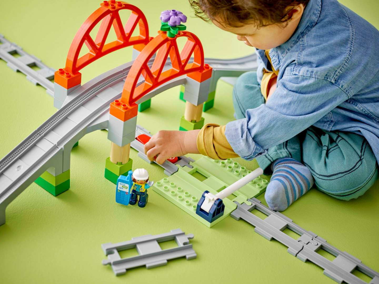 Treinbrug en rails uitbreidingsset — Afbeelding 6
