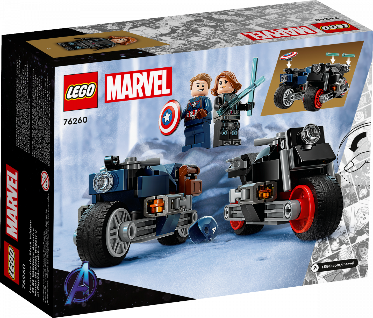 Black Widow & Captain America motoren — Afbeelding 6