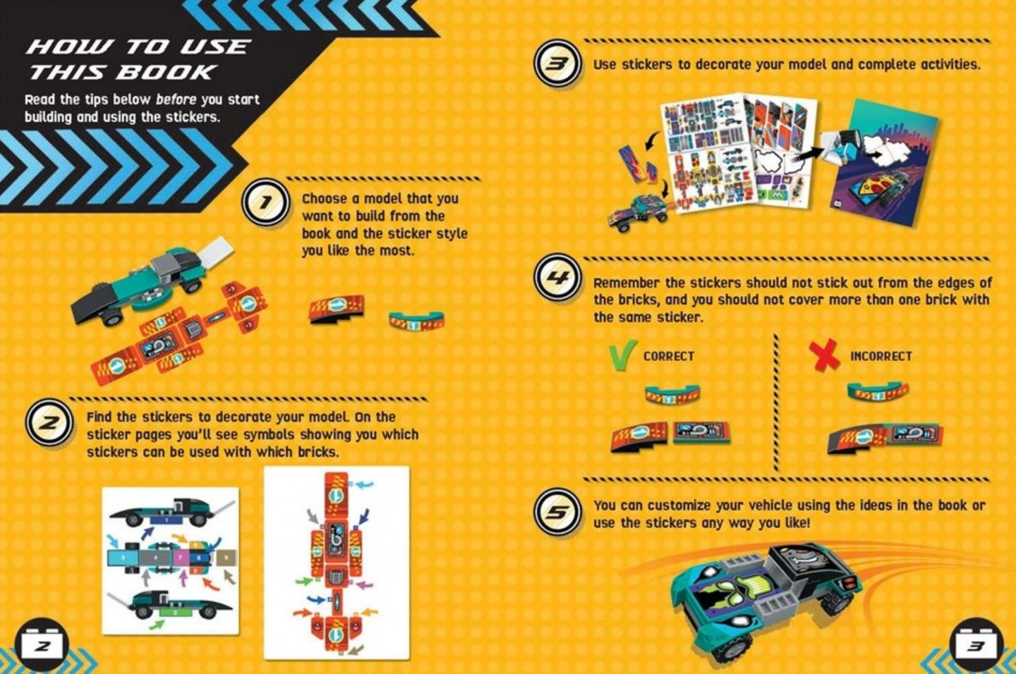 Build and Stick: Custom Cars — Afbeelding 2