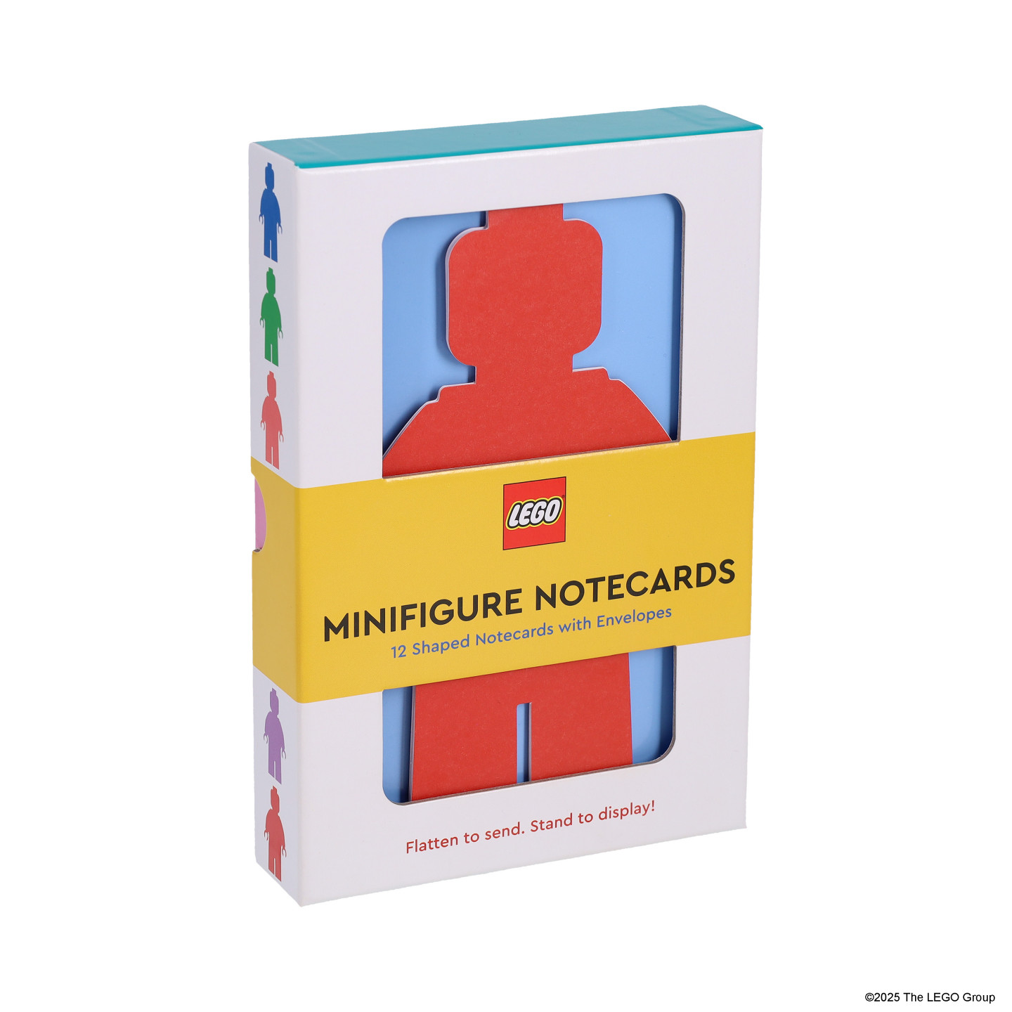 Minifiguurkaartjes: 12 voorgevormde kaarten met enveloppen — Afbeelding 2