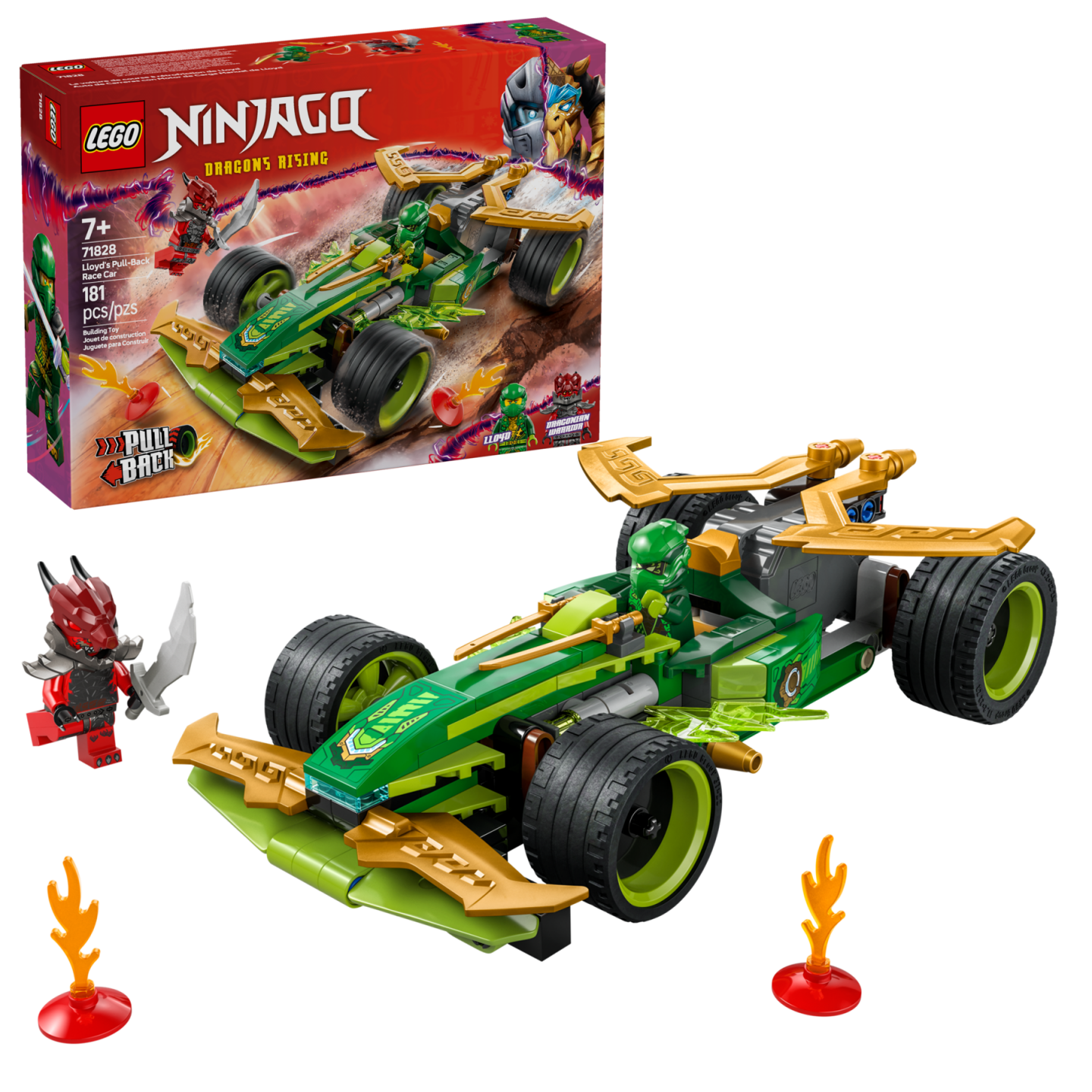 Lloyds pull-back racewagen — Afbeelding 2