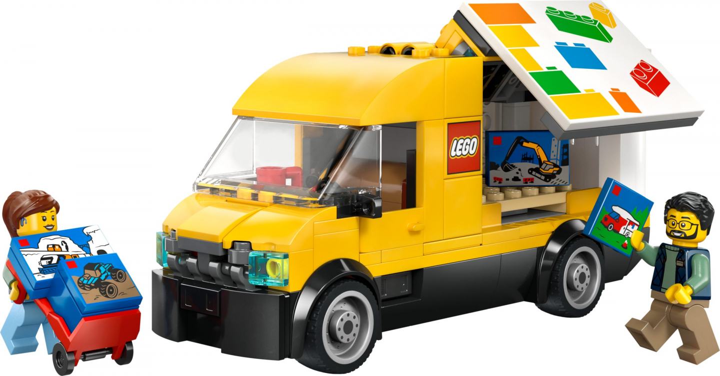 De LEGO bestelwagen
