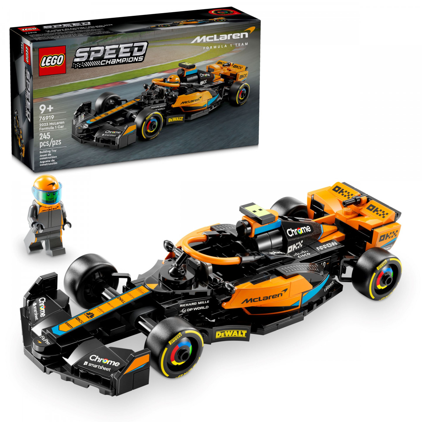 McLaren Formule 1 racewagen 2023 — Afbeelding 2
