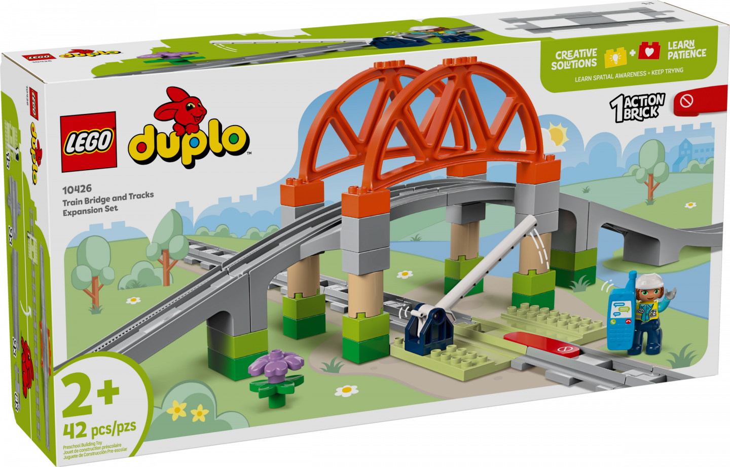 Treinbrug en rails uitbreidingsset — Afbeelding 2