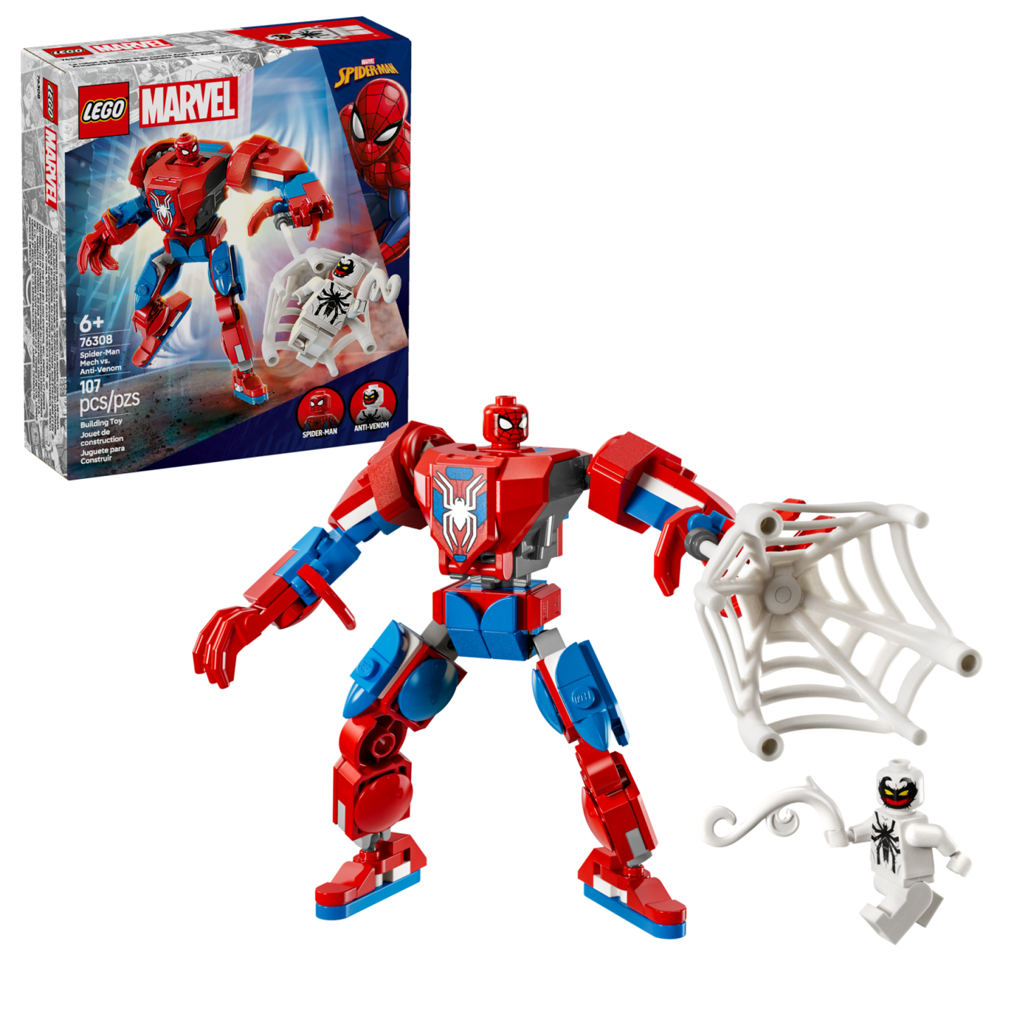Spider-Man mecha vs. Anti-Venom — Afbeelding 2