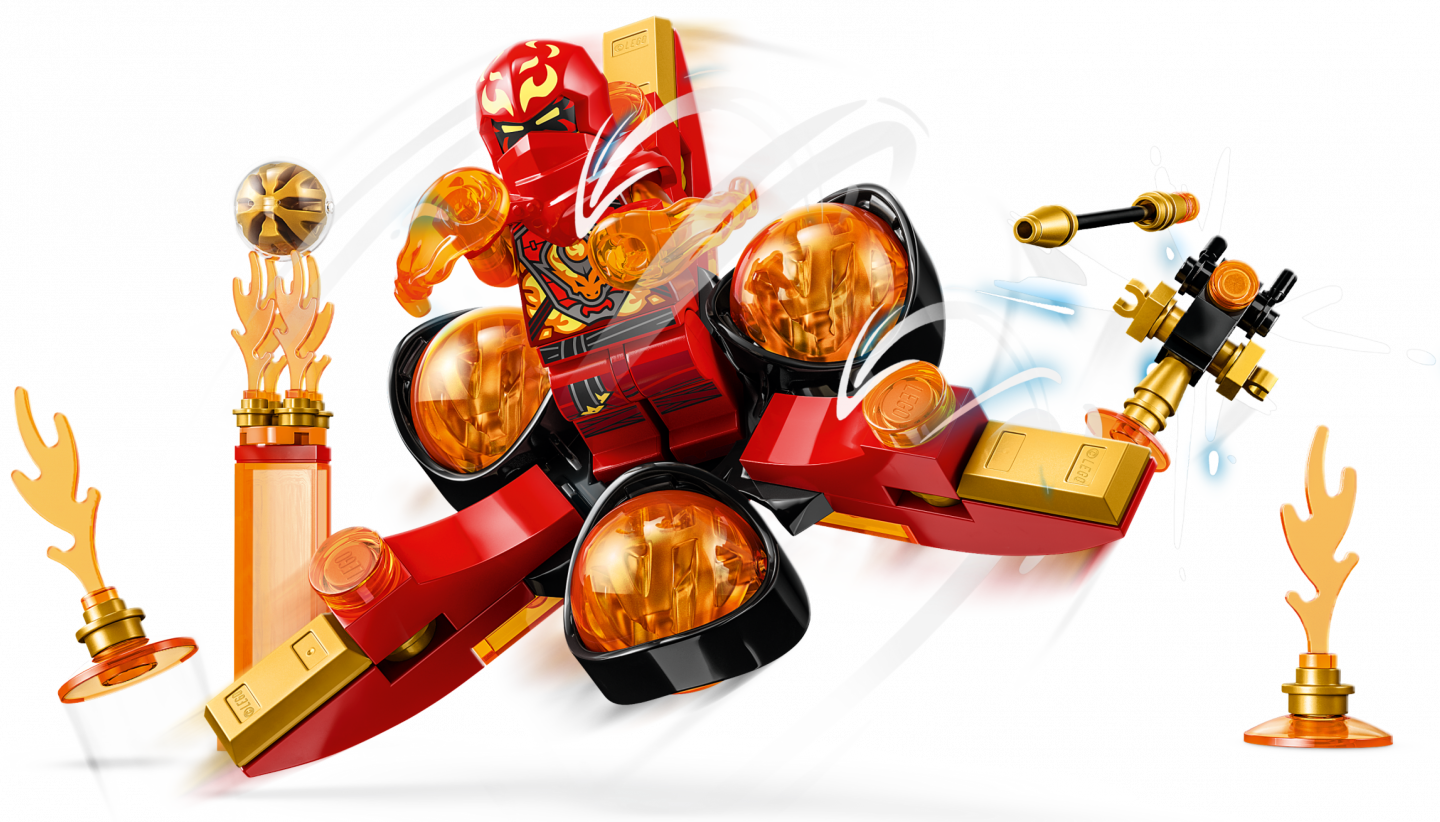 Kai’s drakenkracht Spinjitzu Flip — Afbeelding 3