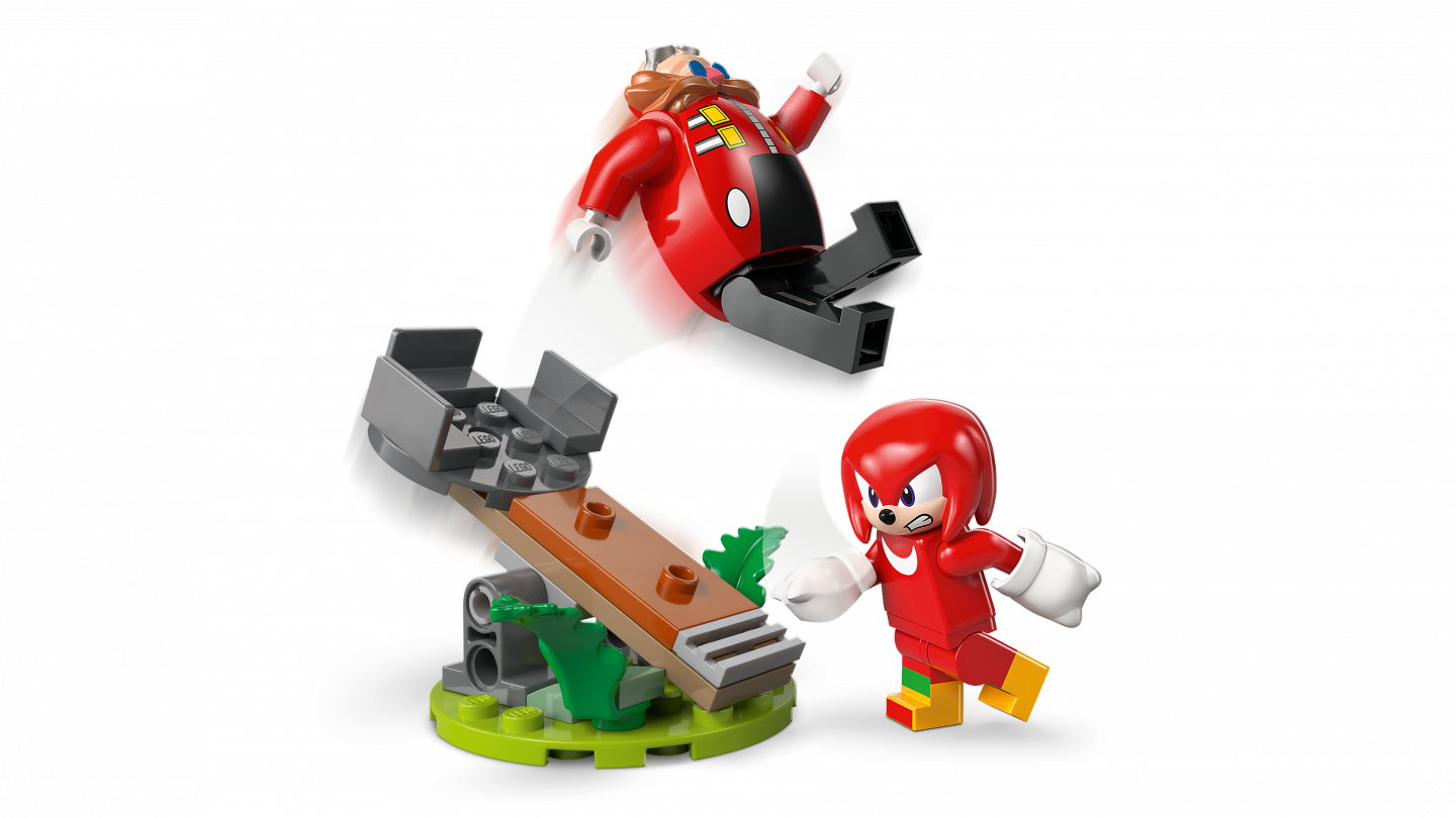 Knuckles vs. Dr. Eggman Egg Crusher mecha — Afbeelding 7