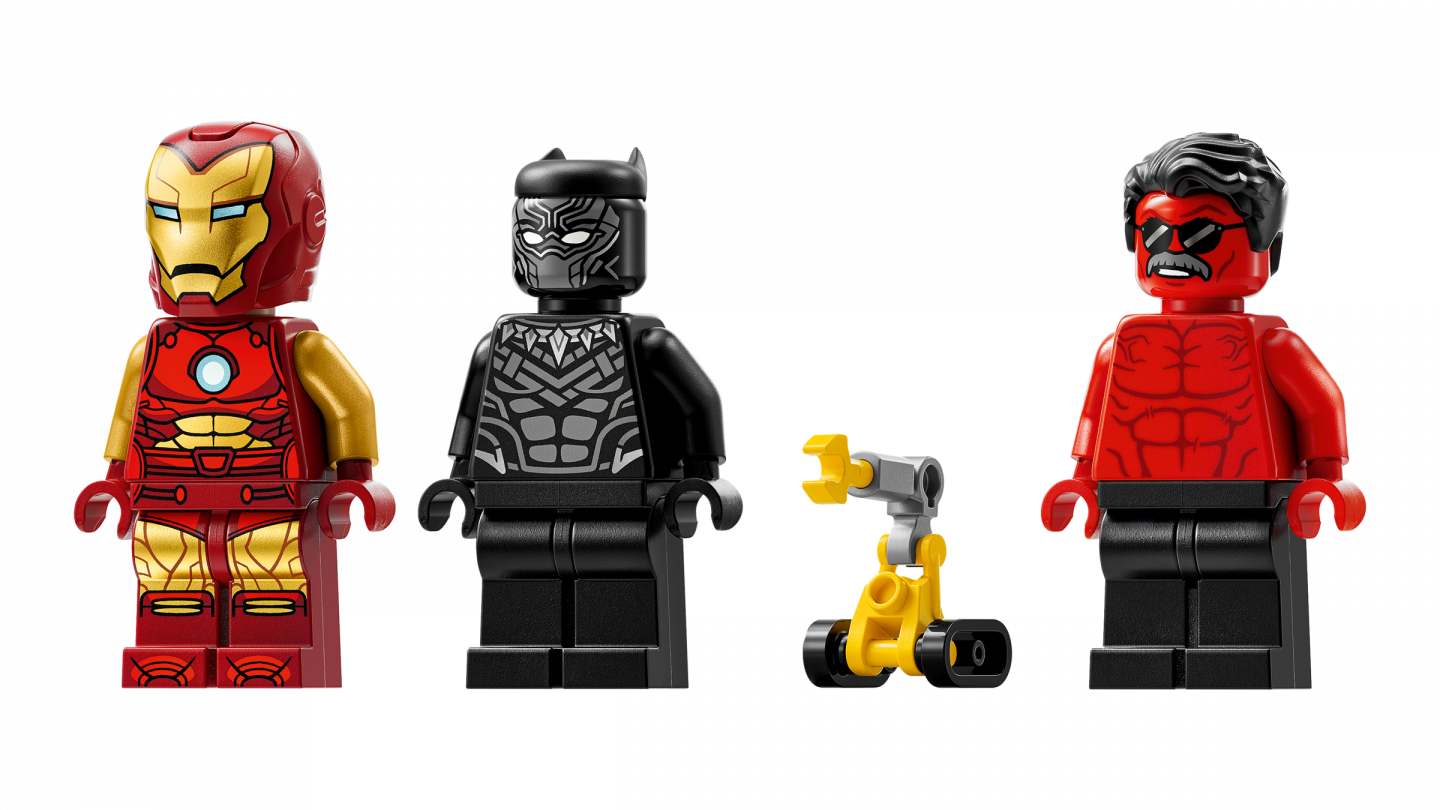 Iron Mans auto en Black Panther vs. Rode Hulk — Afbeelding 6