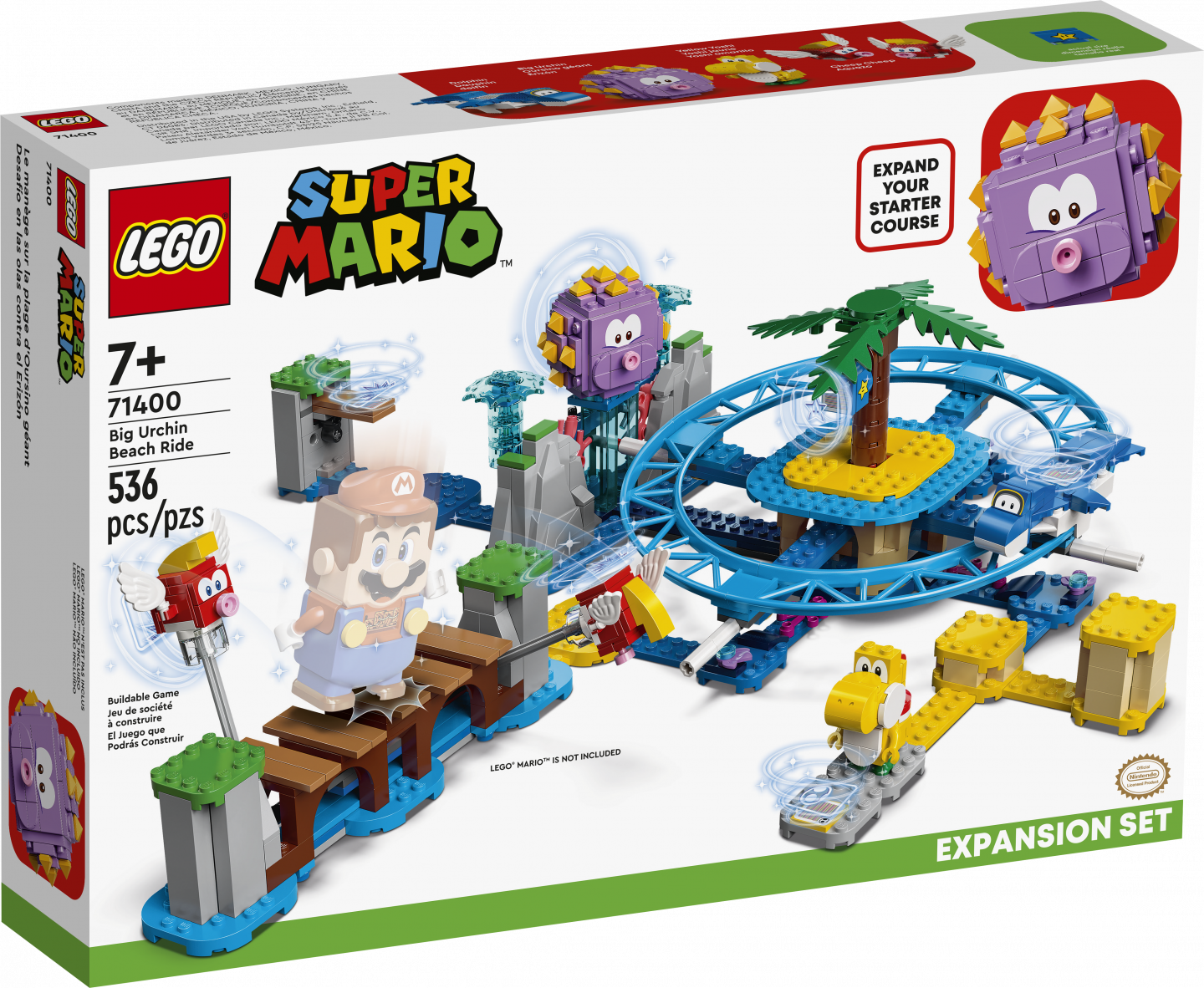 Uitbreidingsset: Reuzen-Urchins strandattractie — Afbeelding 2