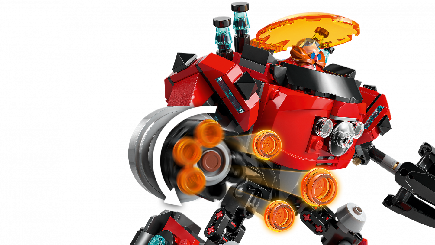 Knuckles vs. Dr. Eggman Egg Crusher mecha — Afbeelding 5