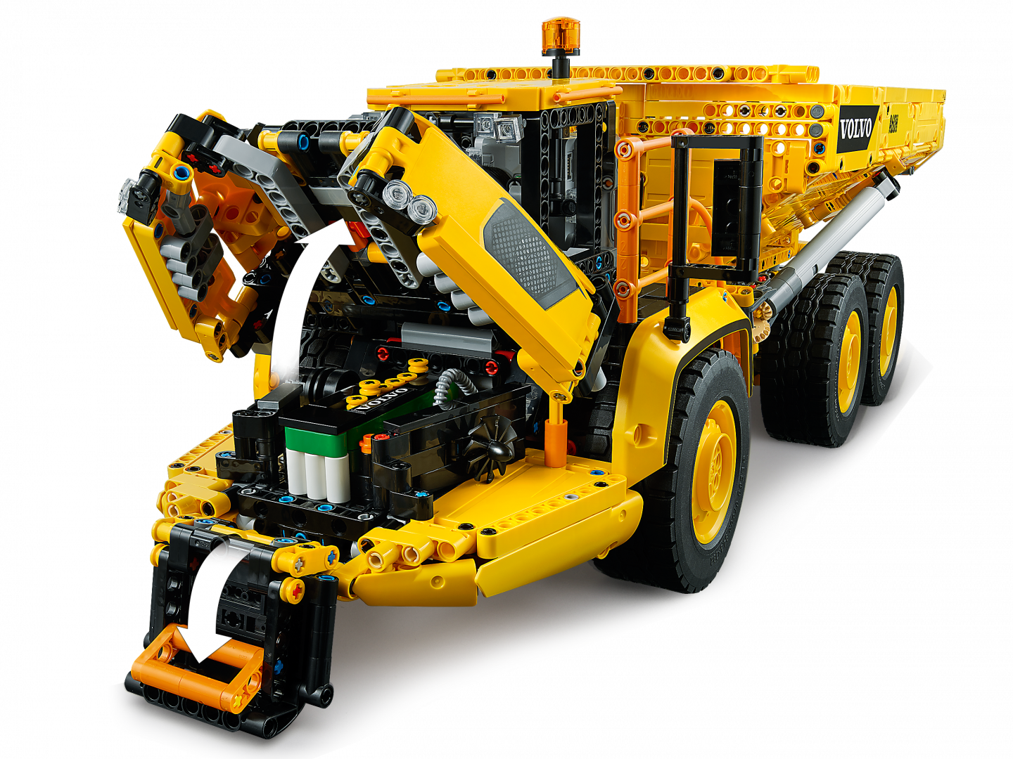 Volvo 6x6 Truck met kieptrailer — Afbeelding 8
