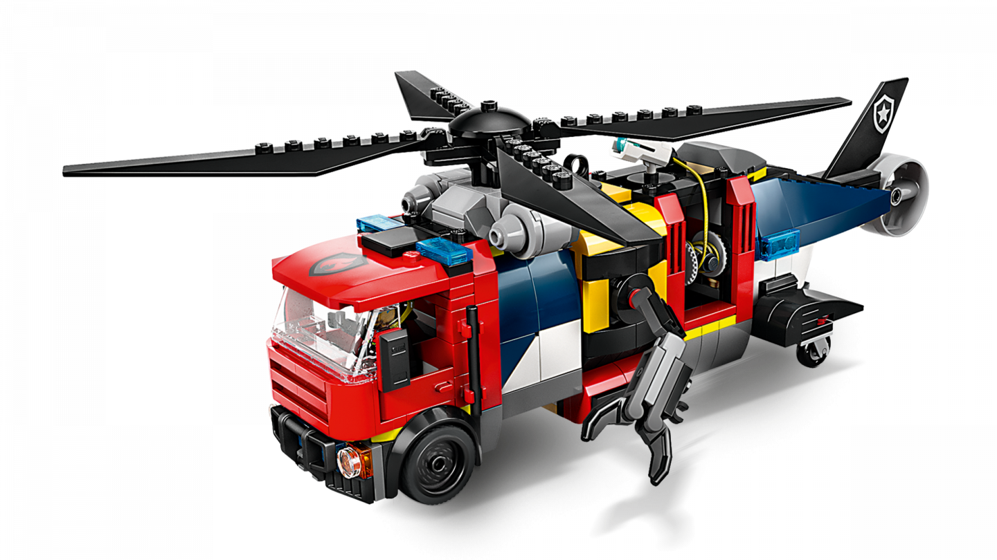 Helikopter, brandweerauto en onderzeeër remix — Afbeelding 4