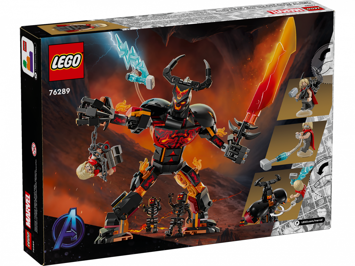 Thor vs. Surtur bouwfiguur — Afbeelding 3