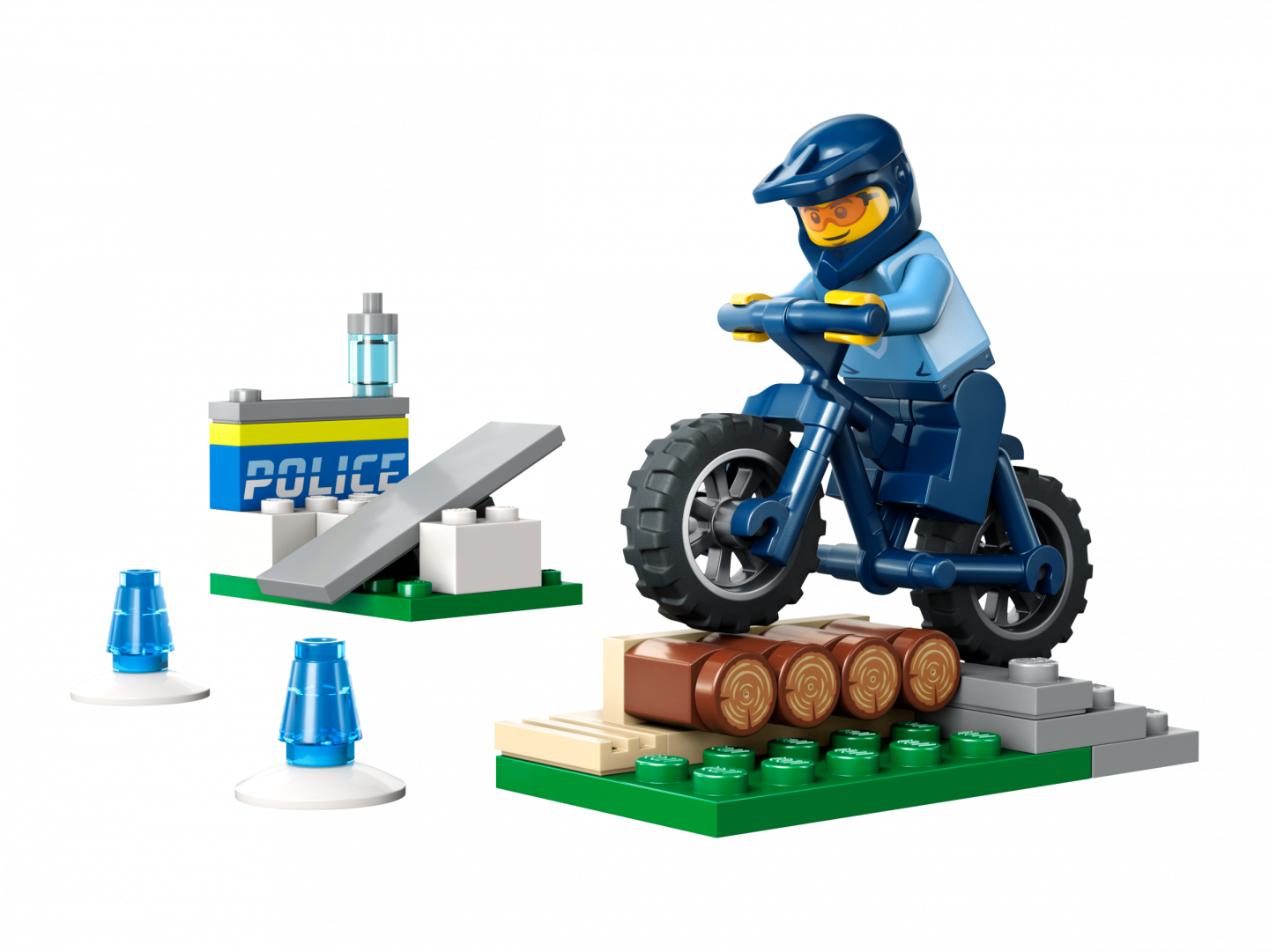 Skate Ramp & Police Bicycle — Image 3