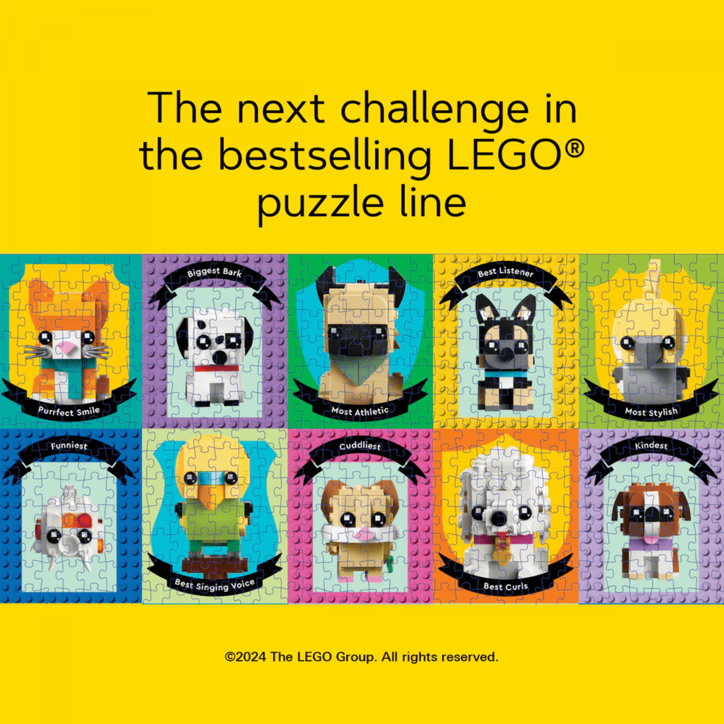 Puzzel van 1000 stukjes: Dierenvrienden — Afbeelding 3