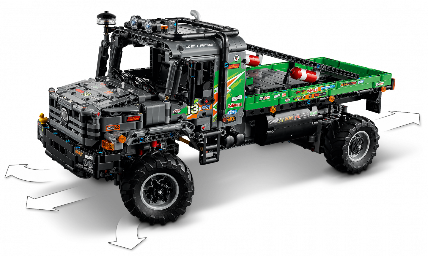 Technic 4x4 Mercedes-Benz Zetros Trial Truck — Afbeelding 11