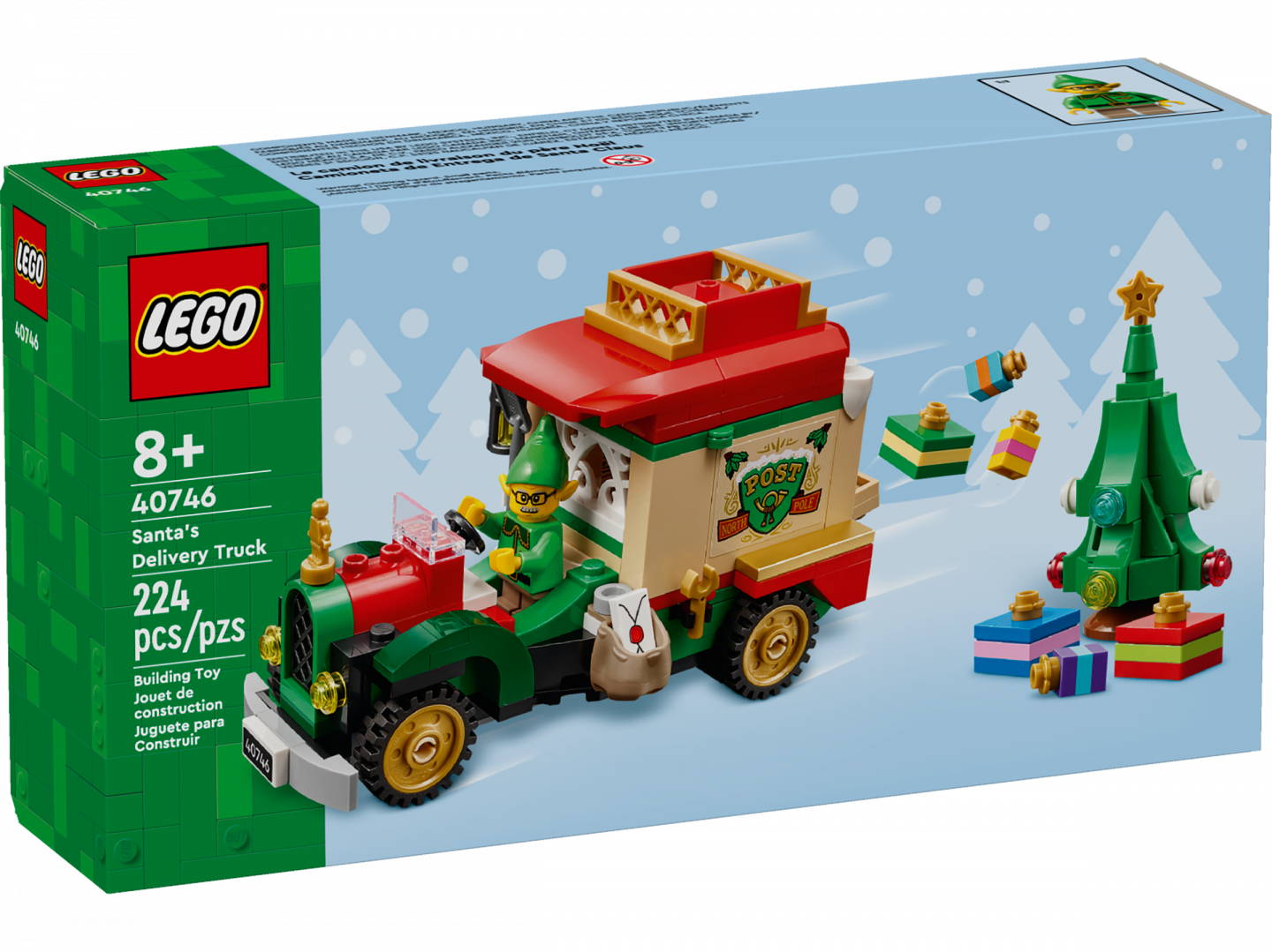 Bezorgtruck van de Kerstman — Afbeelding 2