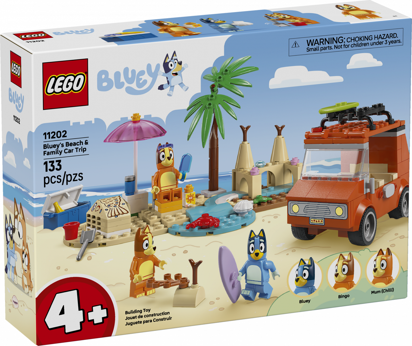Bluey's autorit naar het strand — Afbeelding 2