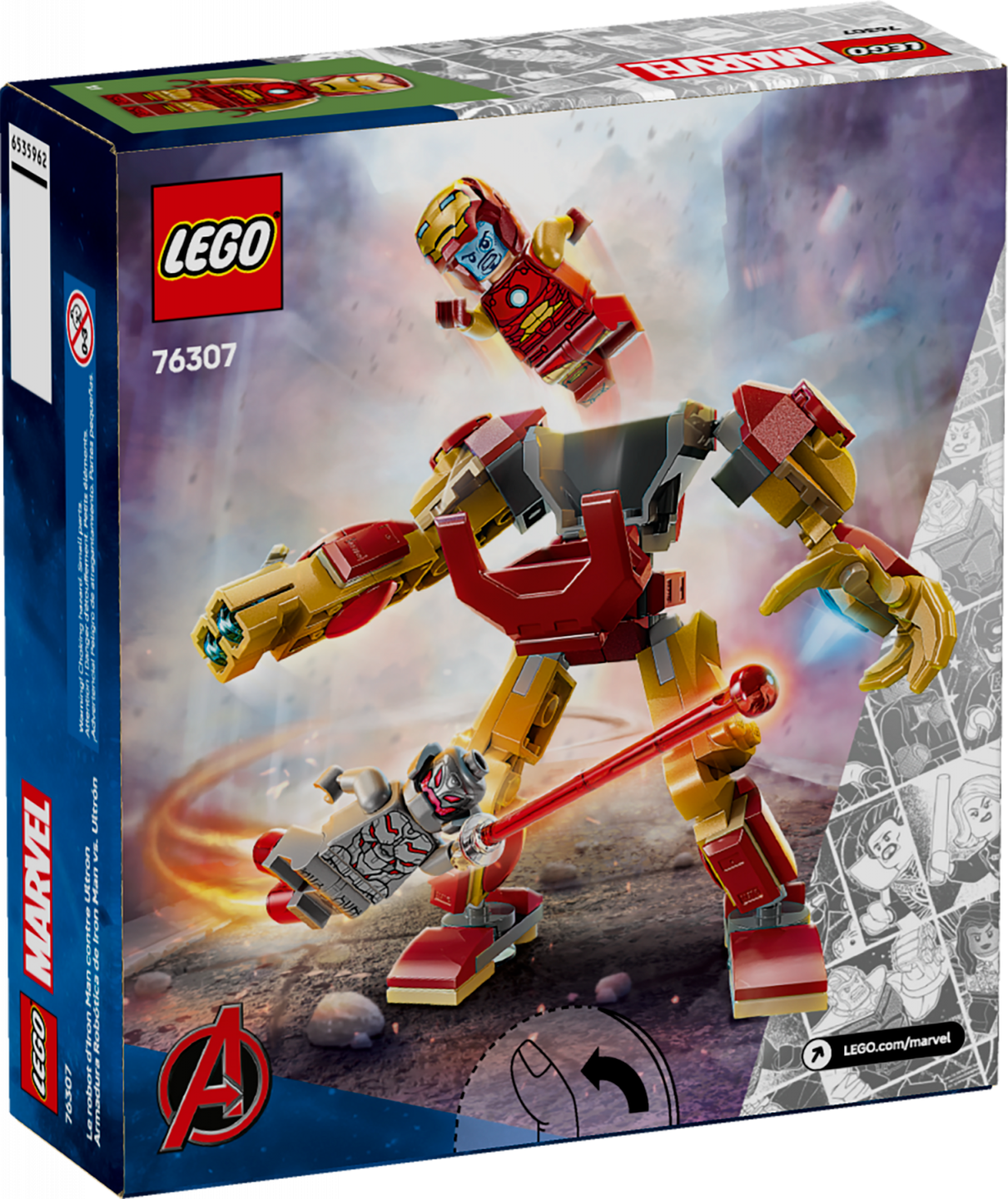 Iron Man mecha vs. Ultron — Afbeelding 8