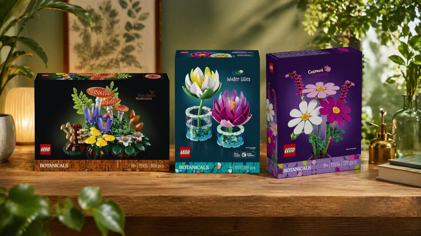 Nieuwe LEGO Botanicals sets voor juni 2026 onthuld