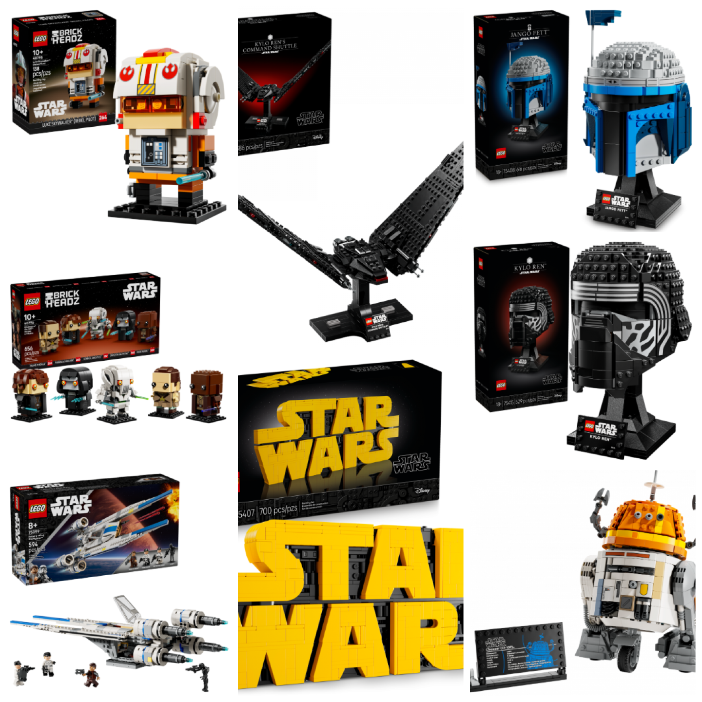 Alle nieuwe LEGO Star Wars-sets voor May the 4th 2025