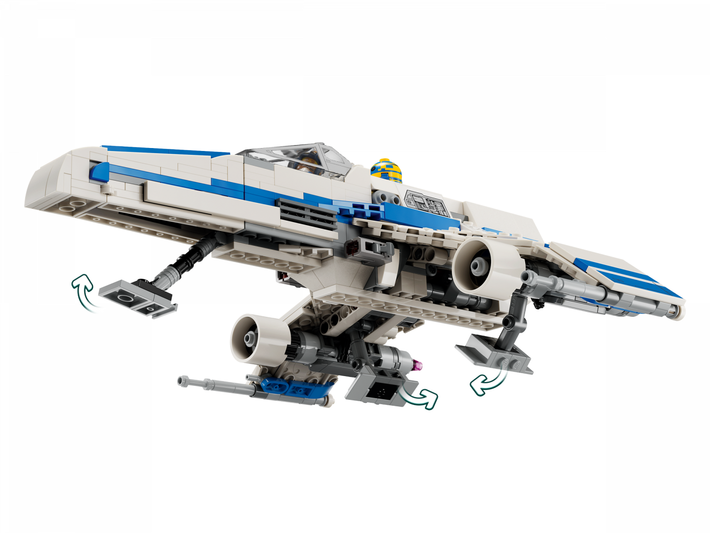 New Republic E-wing™ vs. Shin Hati's Starfighter™ — Afbeelding 5