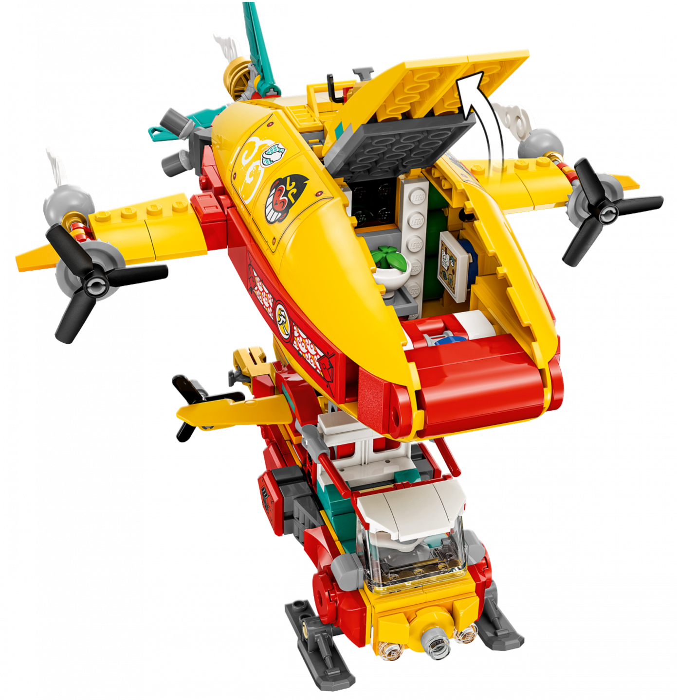 Monkie Kids wolkenluchtschip — Afbeelding 5