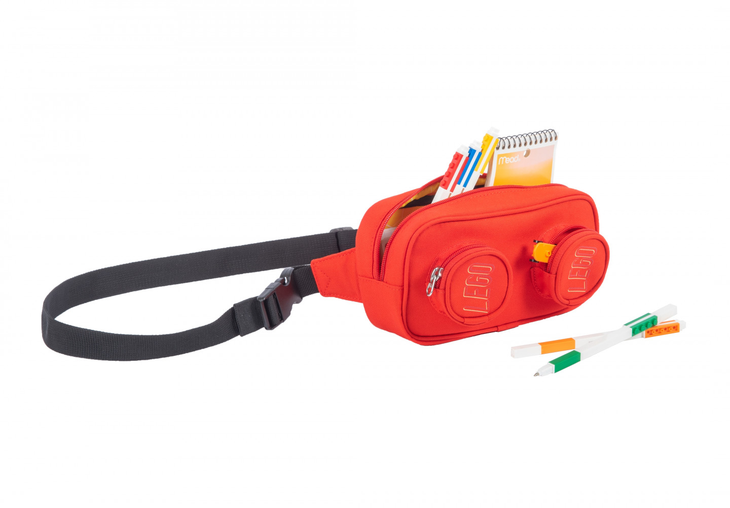 Heuptasje in de vorm van een rode LEGO® steen — Afbeelding 4