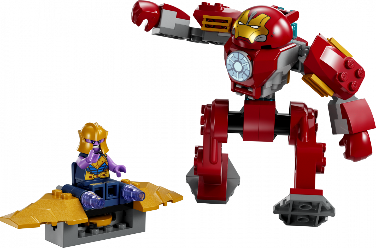 Iron Man Hulkbuster vs. Thanos